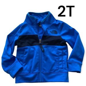 2T North Face zip up jacket